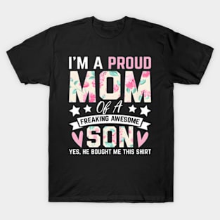 I'M The Proud Mom Nana Mothers Day T-Shirt